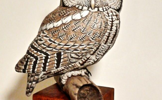 owl carving