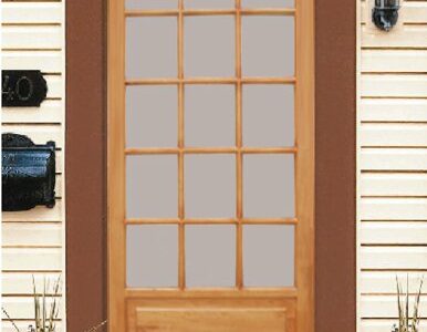 32x80 wood screen door