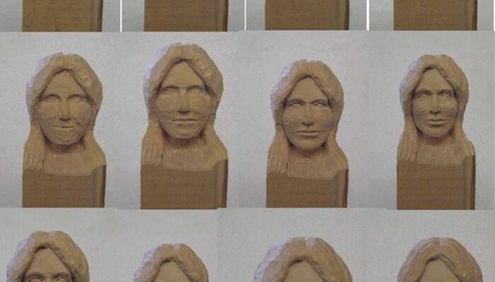 wood carving face patterns